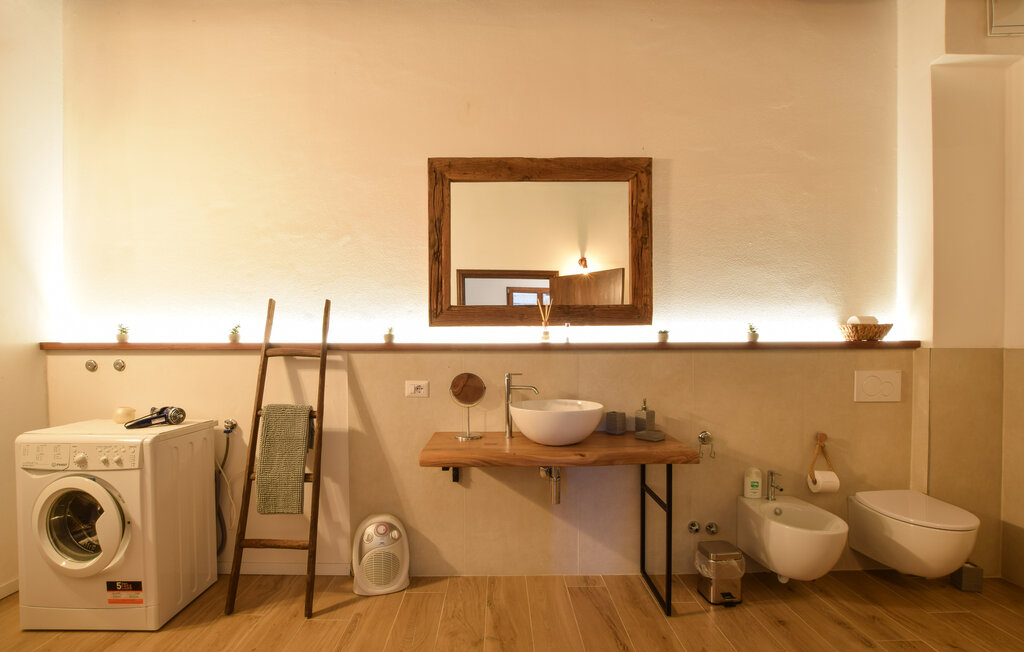 bagno del appartamento vacanze arezzo