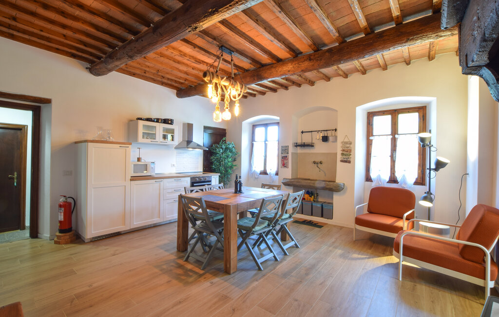 cucina del appartamento vacanze arezzo