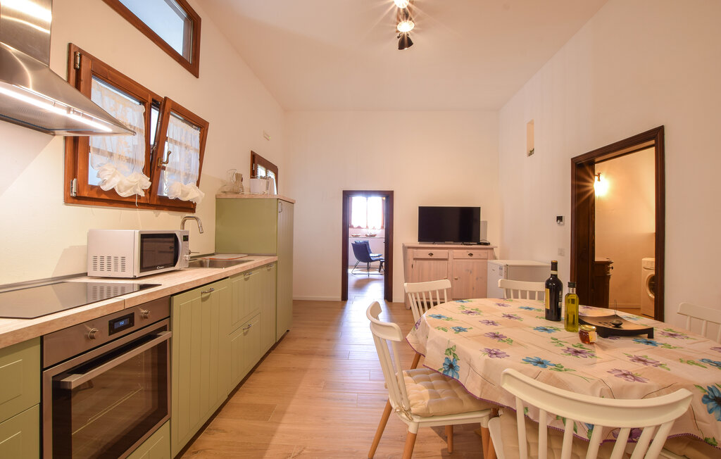 cucina del appartamento vacanze arezzo