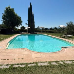 piscina in casa vacanze in Toscana