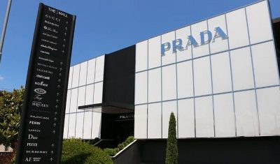 The mall prada outlet in montevarchi in Toscana