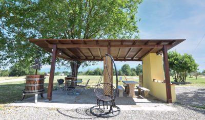 Gazebo in casa vacanze in Toscana